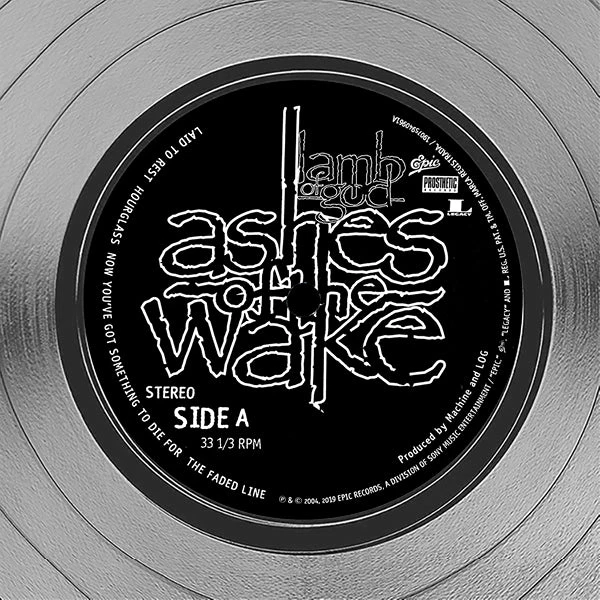 RARE-T Limited Edition Frames Lamb Of God - Ashes Of The Wake Platinum LP Limited Signature Edition Studio Licensed Custom Frame 7 RARE-T Limited Edition Frames Lamb Of God - Ashes Of The Wake Platinum LP Limited Signature Edition Studio Licensed Custom Frame