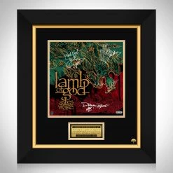 RARE-T Lamb Of God - Ashes Of The Wake LP Cover Limited Signature Edition Studio Licensed Custom Frame