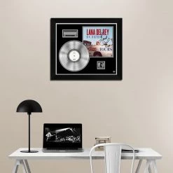 RARE-T Limited Edition Frames Lana Del Rey - Honeymoon Platinum LP Limited Signature Edition Studio Licensed Custom Frame