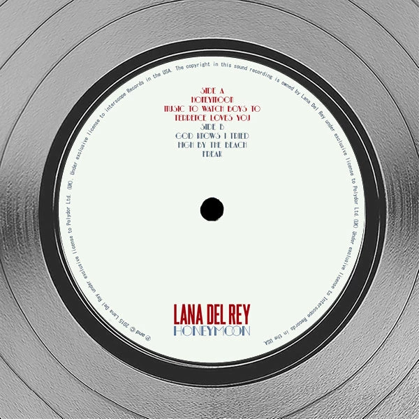 RARE-T Limited Edition Frames Lana Del Rey - Honeymoon Platinum LP Limited Signature Edition Studio Licensed Custom Frame 5 RARE-T Limited Edition Frames Lana Del Rey - Honeymoon Platinum LP Limited Signature Edition Studio Licensed Custom Frame
