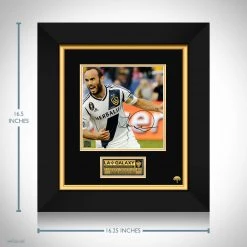 RARE-T Los Angeles Galaxy - Landon Donovan Photo Limited Signature Edition Studio Licensed Custom Frame