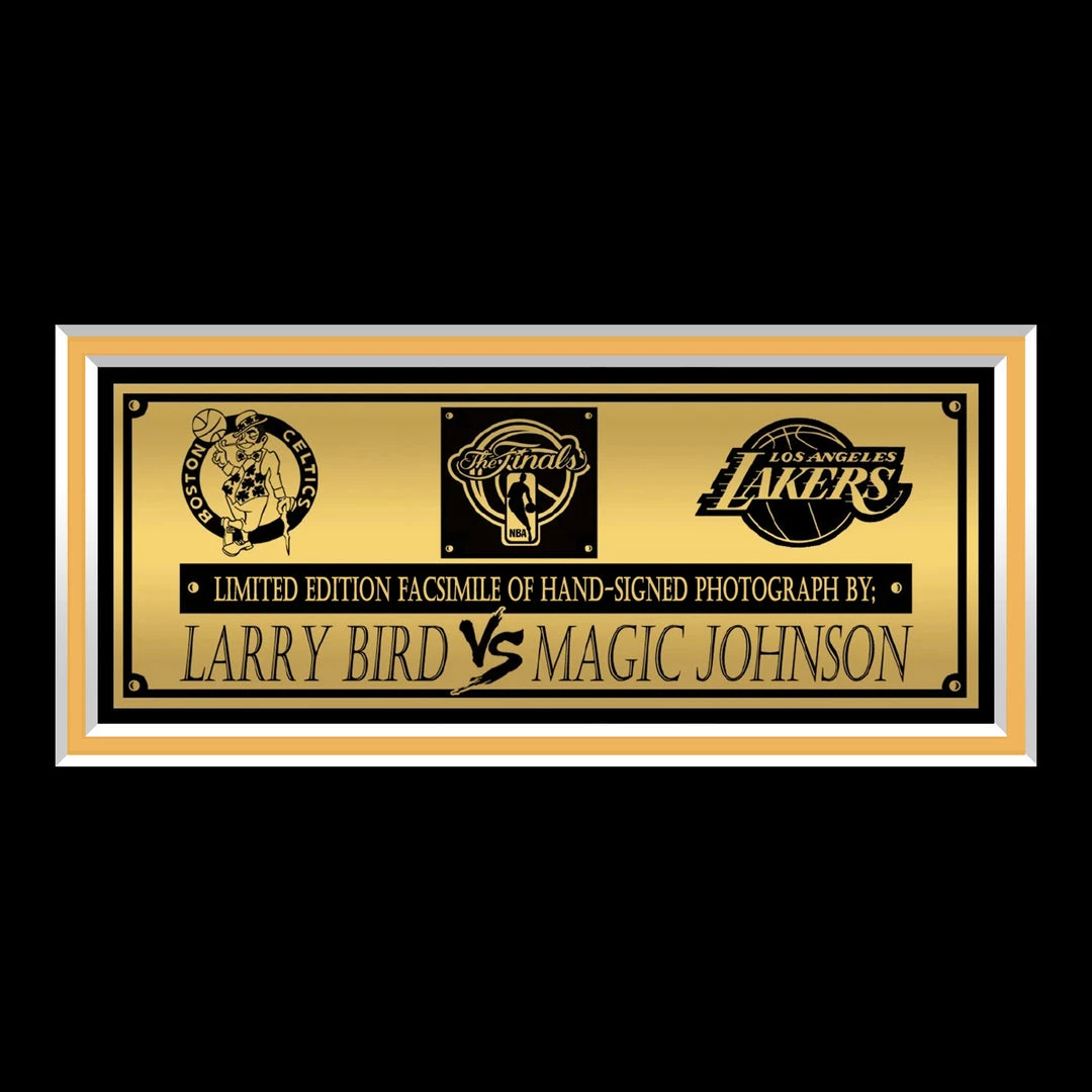 RARE-T Limited Edition Frames Larry Bird & Magic Johnson Photo Limited Signature Edition Studio Licensed Custom Frame 8 RARE-T Limited Edition Frames Larry Bird & Magic Johnson Photo Limited Signature Edition Studio Licensed Custom Frame