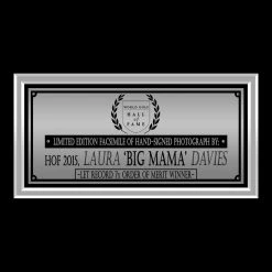 RARE-T Laura Davies Photo Limited Signature Edition Studio Licensed Custom Frame