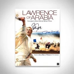 G.R.O. Lawrence Of Arabia- Limited Signature Edition Studio Licensed Script Custom Frame