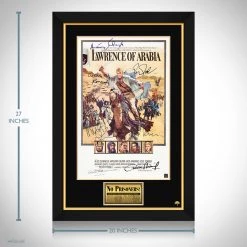 RARE-T Lawrence Of Arabia Mini Poster Limited Signature Edition Studio Licensed Custom Frame 10 RARE-T Lawrence Of Arabia Mini Poster Limited Signature Edition Studio Licensed Custom Frame