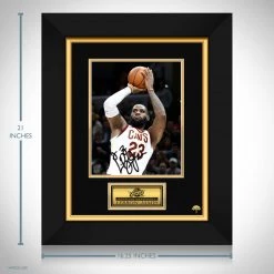 RARE-T Lebron James Cleveland Cavaliers Photo Limited Signature Edition Studio Licensed Custom Frame