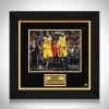 RARE-T Sports Memorabilia Lebron James & Anthony Davis Los Angeles Lakers Photo Limited Signature Edition Licensed Custom Frame