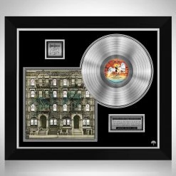 RARE-T Led Zeppelin - Physical Graffiti Platinum LP Limited Signature Edition Studio Licensed Custom Frame Limited Edition Frames
