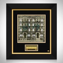 RARE-T Led Zeppelin - Physical Graffiti Limited Signature Edition Studio Licensed LP Cover Custom Frame Limited Edition Frames