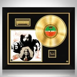 RARE-T Led Zeppelin III Gold LP Limited Signature Edition Studio Licensed Custom Frame Limited Edition Frames