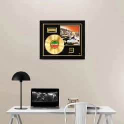 RARE-T Limited Edition Frames Led Zeppelin House Of Holy Gold LP Limited Signature Edition Studio Licensed Custom Frame