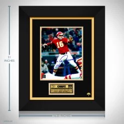 RARE-T Kansas City Chiefs Len Dawson Photo Limited Signature Edition Studio Licensed Custom Frame Sports Memorabilia 9 RARE-T Kansas City Chiefs Len Dawson Photo Limited Signature Edition Studio Licensed Custom Frame Sports Memorabilia