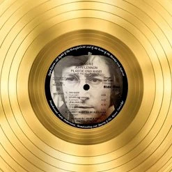 RARE-T John Lennon Imagine Gold LP Limited Signature Edition Studio Licensed Custom Frame Limited Edition Frames