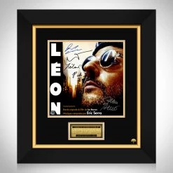 RARE-T Limited Edition Frames Leon: The Professional - Original Motion Picture Soundtrack LP Cover Limited Signature Edition Studio Licensed Custom Frame