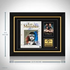 RARE-T Limited Edition Frames Les Miserables Script Limited Signature Edition Studio Licensed Custom Frame