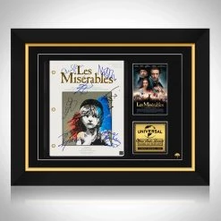 RARE-T Limited Edition Frames Les Miserables Script Limited Signature Edition Studio Licensed Custom Frame