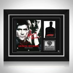 RARE-T Lethal Weapon Movie Script Limited Signature Edition Studio Licensed Custom Frame