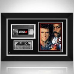 RARE-T Limited Edition Frames Lethal Weapon 2 Photo & VHS Limited Signature Edition Studio Licensed Custom Frame