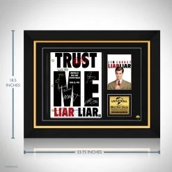 RARE-T Liar Liar Script Limited Signature Edition Studio Licensed Custom Frame