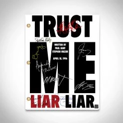 RARE-T Liar Liar Script Limited Signature Edition Studio Licensed Custom Frame