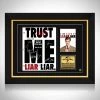 RARE-T Liar Liar Script Limited Signature Edition Studio Licensed Custom Frame