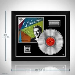 RARE-T Liberace - By Candlelight Platinum LP Limited Signature Edition Studio Licensed Custom Frame Limited Edition Frames 12 RARE-T Liberace - By Candlelight Platinum LP Limited Signature Edition Studio Licensed Custom Frame Limited Edition Frames