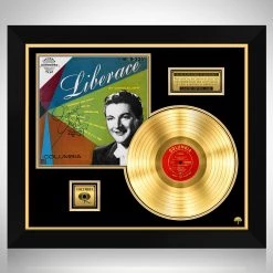 RARE-T Limited Edition Frames Liberace - By Candlelight Gold LP Limited Signature Edition Studio Licensed Custom Frame