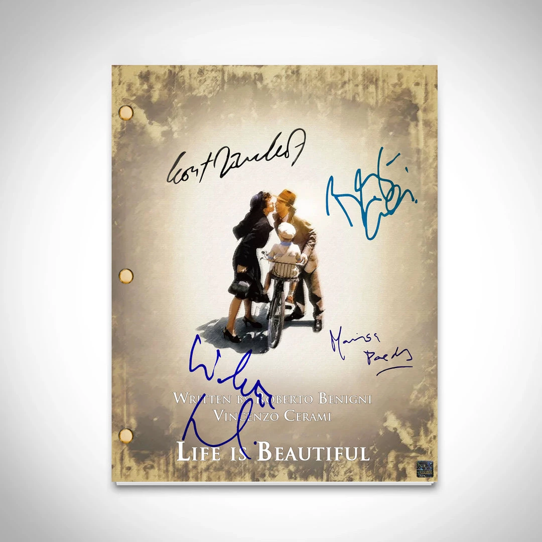 RARE-T Limited Edition Frames Life Is Beautiful Script Limited Signature Edition Studio Licensed Custom Frame 4 RARE-T Limited Edition Frames Life Is Beautiful Script Limited Signature Edition Studio Licensed Custom Frame