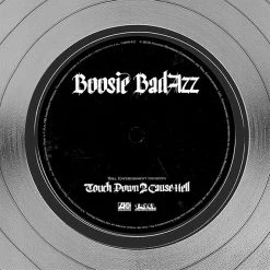 RARE-T Limited Edition Frames Lil Boosie Badazz - Touch Down 2 Cause Hell Platinum LP Limited Signature Edition Studio Licensed Custom Frame