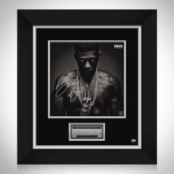 RARE-T Lil Boosie Badazz - Touch Down 2 Cause Hell LP Cover Limited Signature Edition Studio Licensed Custom Frame