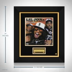 RARE-T Lil’ Jon - Kings Of Crunk LP Cover Limited Signature Edition Studio Licensed Custom Frame
