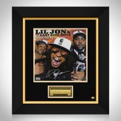 RARE-T Lil’ Jon - Kings Of Crunk LP Cover Limited Signature Edition Studio Licensed Custom Frame