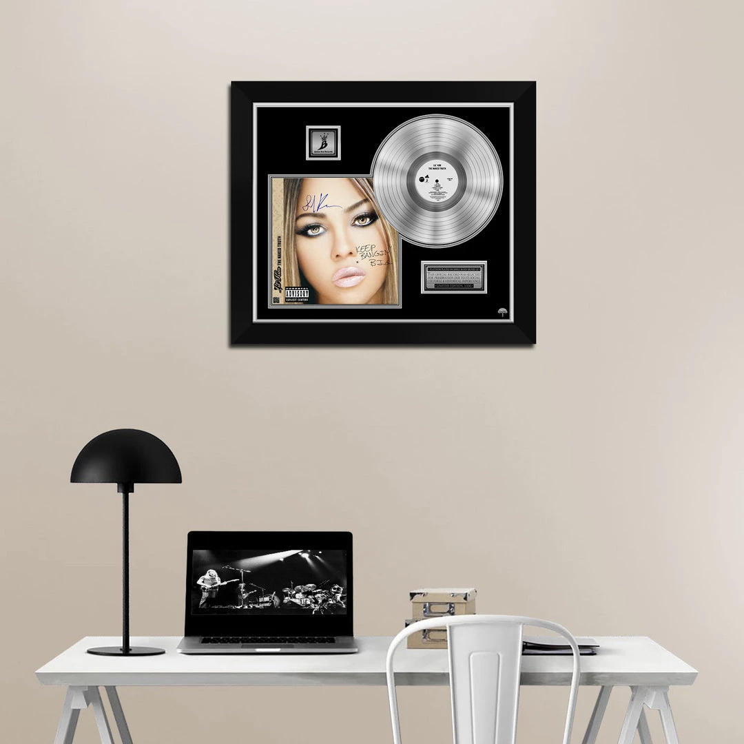 RARE-T Lil Kim The Naked Truth Platinum LP Limited Signature Edition Studio Licensed Custom Frame Limited Edition Frames 6 RARE-T Lil Kim The Naked Truth Platinum LP Limited Signature Edition Studio Licensed Custom Frame Limited Edition Frames
