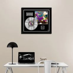 RARE-T Limited Edition Frames Lil Uzi Vert Lil Uzi Vert Vs The World Platinum LP Limited Signature Edition Studio Licensed Custom Frame