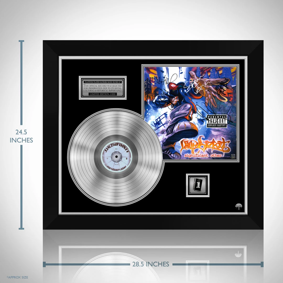 RARE-T Limited Edition Frames Limp Bizkit Significant Others Platinum LP Limited Signature Edition Studio Licensed Custom Frame 7 RARE-T Limited Edition Frames Limp Bizkit Significant Others Platinum LP Limited Signature Edition Studio Licensed Custom Frame