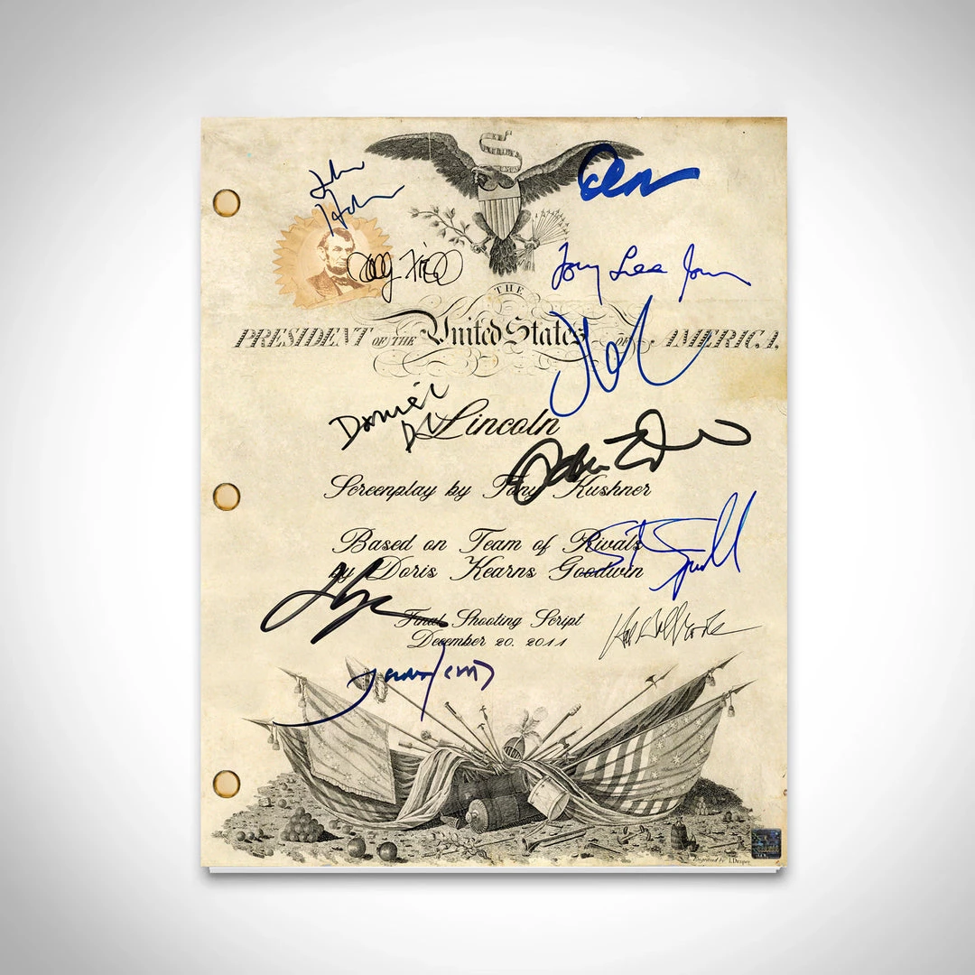 RARE-T Lincoln Script Limited Signature Edition Studio Licensed Custom Frame 2 RARE-T Lincoln Script Limited Signature Edition Studio Licensed Custom Frame