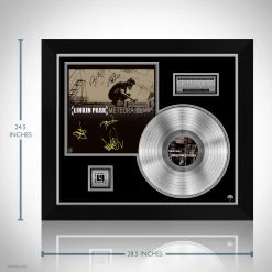 RARE-T Linkin Park Meteora Platinum LP Limited Signature Edition Studio Licensed Custom Frame