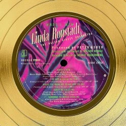 RARE-T Linda Ronstadt What's New Gold LP Limited Signature Edition Studio Licensed Custom Frame Limited Edition Frames