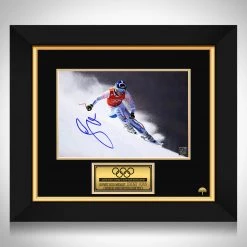 RARE-T Lindsey Vonn Photo Limited Signature Edition Studio Licensed Custom Frame