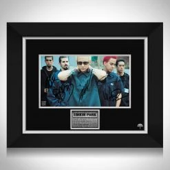 RARE-T Linkin Park Band Photo Limited Signature Edition Studio Licensed Custom Frame Limited Edition Frames