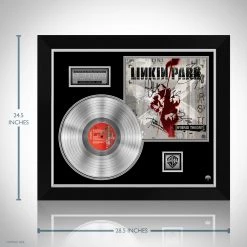 RARE-T Linkin Park Hybrid Theory Platinum LP Limited Signature Edition Studio Licensed Custom Frame