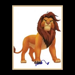 PPC The Lion King - Beckett Certified Hand-Signed Photo By Matthew Broderick Custom Frame Signed Memorabilia