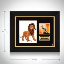 PPC The Lion King - Beckett Certified Hand-Signed Photo By Matthew Broderick Custom Frame Signed Memorabilia