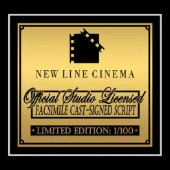 RARE-T Limited Edition Frames Little Nicky Script Limited Signature Edition Studio Licensed Custom Frame