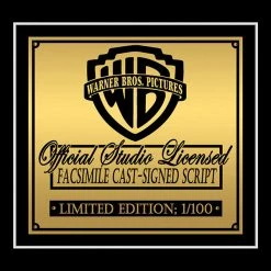 RARE-T Little Shop Of Horrors Script Limited Signature Edition Studio Licensed Custom Frame Limited Edition Frames