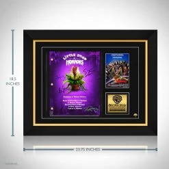 RARE-T Little Shop Of Horrors Script Limited Signature Edition Studio Licensed Custom Frame Limited Edition Frames