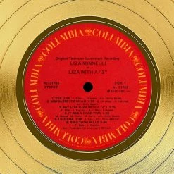 RARE-T Limited Edition Frames Liza Minnelli - Liza With A Z Gold LP Limited Signature Edition Studio Licensed Custom Frame