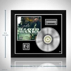 RARE-T Lloyd Banks - The Hunger For More Platinum LP Limited Signature Edition Studio Licensed Custom Frame Limited Edition Frames 13 RARE-T Lloyd Banks - The Hunger For More Platinum LP Limited Signature Edition Studio Licensed Custom Frame Limited Edition Frames