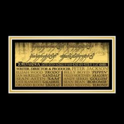 RARE-T Limited Edition Frames Lord Of The Rings - The Two Towers Limited Signature Edition Studio Licensed Movie Mini Poster Custom Frame 17 RARE-T Limited Edition Frames Lord Of The Rings - The Two Towers Limited Signature Edition Studio Licensed Movie Mini Poster Custom Frame