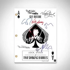 RARE-T Lock, Stock And Two Smoking Barrels Script Limited Signature Edition Studio Licensed Custom Frame Limited Edition Frames